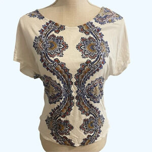 H&M Backless Short Sleeve Top